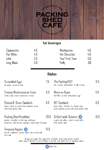 Packing Shed Cafe (Closed)