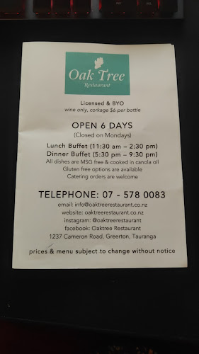 http://www.oaktreerestaurant.co.nz/