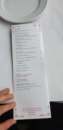 Raja's Indian Restaurant & Bar - Hospitality and gastronomy