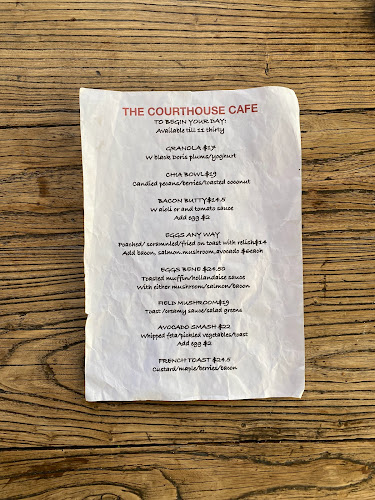 The Courthouse Cafe - Alexandra