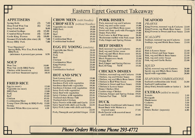 Eastern Egret Restaurant - Waikanae