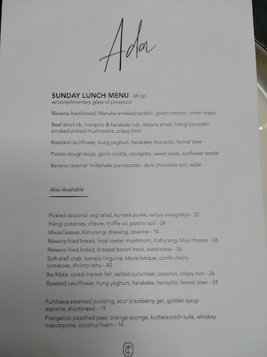 Ada Restaurant - Hospitality and gastronomy