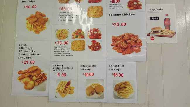 Kings Chinese Fish N chips Takeaways - Whangārei