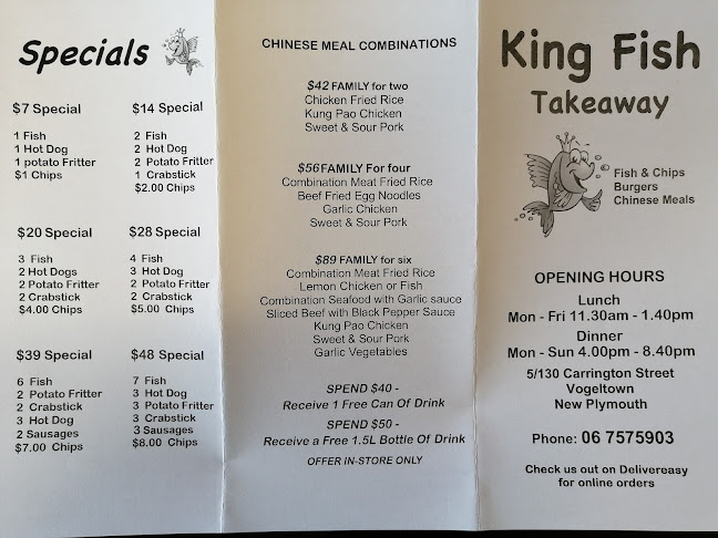 Comentarii opinii despre Kingfish Takeaway