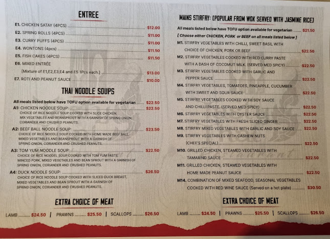 Reviews of Tasty Thai Restaurant & Takeaways in Tauranga - Hospitality and gastronomy