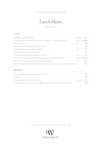 Opinii despre The Restaurant at Trinity Wharf în Tauranga - Hospitality and gastronomy