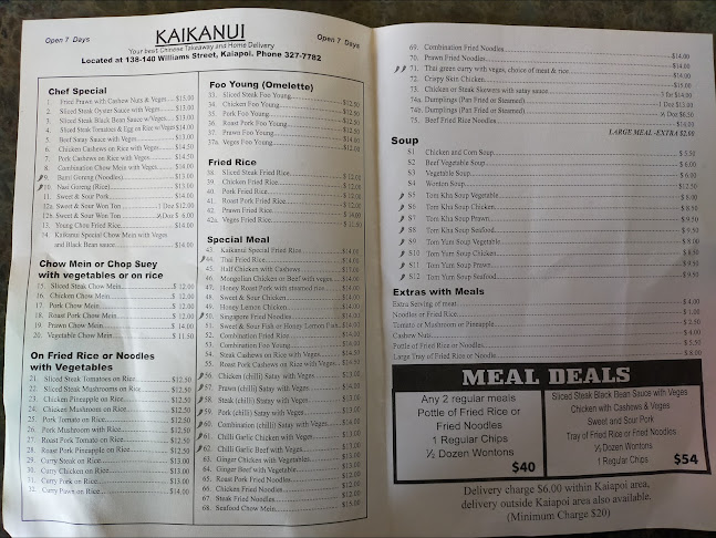Kaikanui Fish & Chip and Chinese Restaurant - Kaiapoi