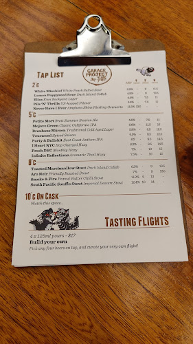 Garage Project Taproom: 91 Aro Phone number