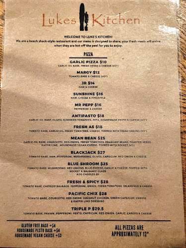 Opinii despre Lukes Kitchen în Kūaotunu - Hospitality and gastronomy