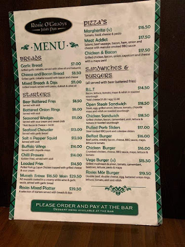 Rosie O'Grady's - Hospitality and gastronomy