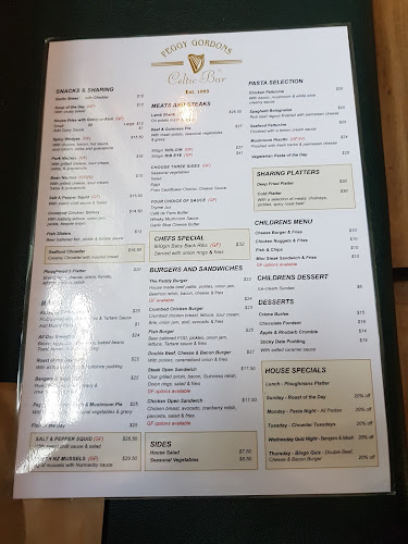 Peggy Gordon's Celtic Bar - Hospitality and gastronomy