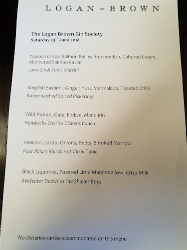 Logan Brown Restaurant and Bar Open Times