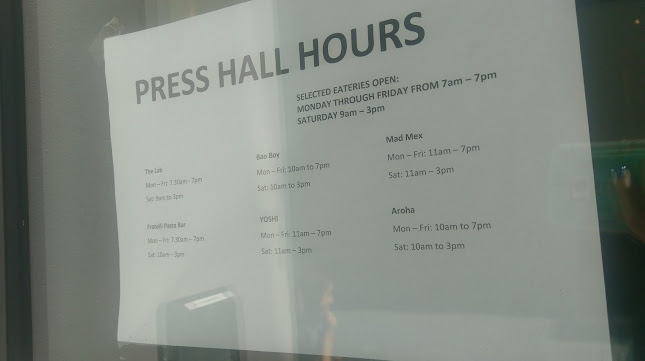 Yoshi Sushi & Bento (Press Hall)