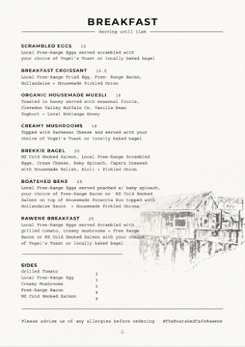 Boatshed Cafe - Rawene