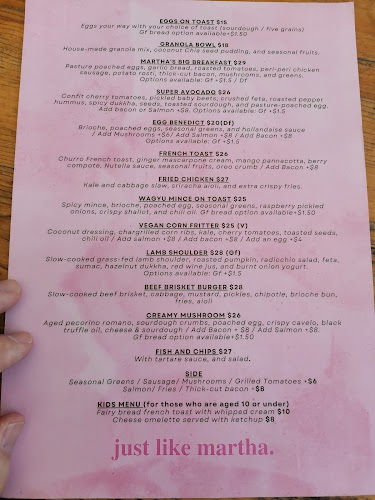 Just Like Martha - Hospitality and gastronomy