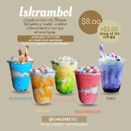 Gian's Sorbetes Factory Shop - Auckland