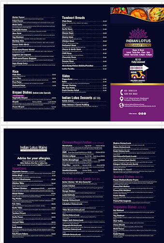 Indian Lotus Restaurant and Takeaway