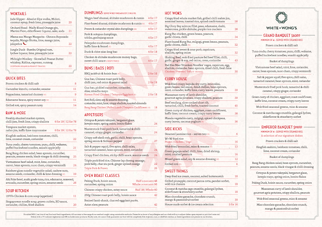 White + Wong’s - Auckland Viaduct, CBD