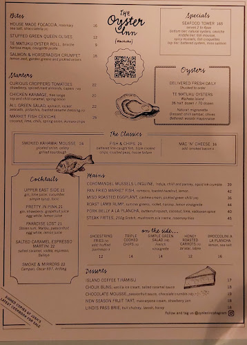 Opinii despre The Oyster Inn în Waiheke Island - Hospitality and gastronomy