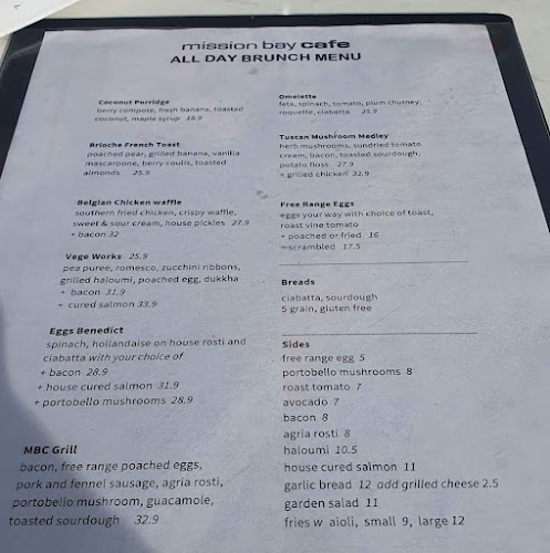 Mission Bay Cafe - Hospitality and gastronomy