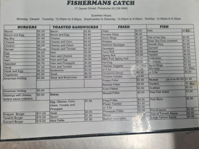 Fishermans Catch - Hospitality and gastronomy