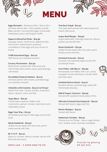 Eastside Cafe Phone number