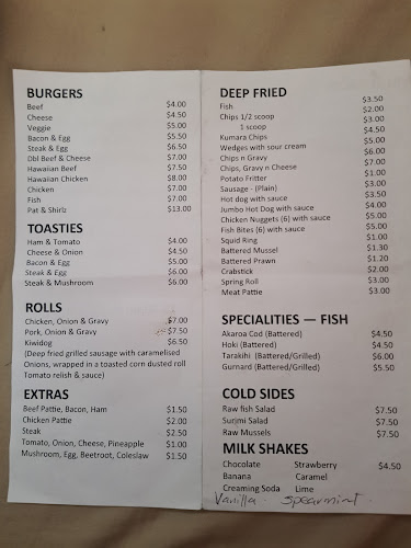 Opinii despre Pat & Shirlz Takeaways în West Melton - Hospitality and gastronomy