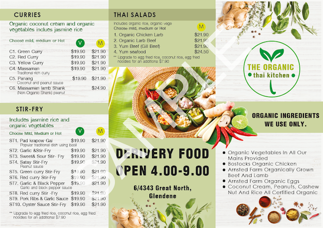 Sabai Sabai Organic Thai Kitchen Phone number