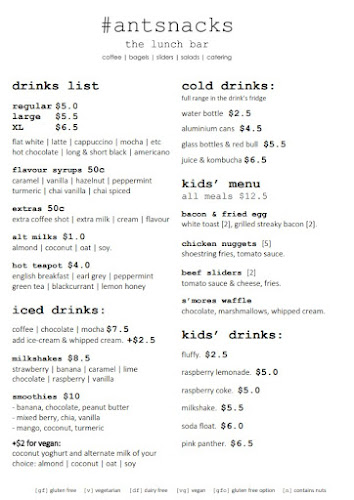 #antsnacks the lunch bar - New Plymouth