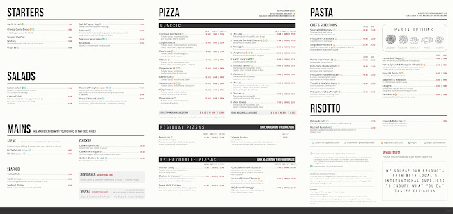 Reviews of La Porchetta Restaurant Dunedin in Dunedin - Hospitality and gastronomy