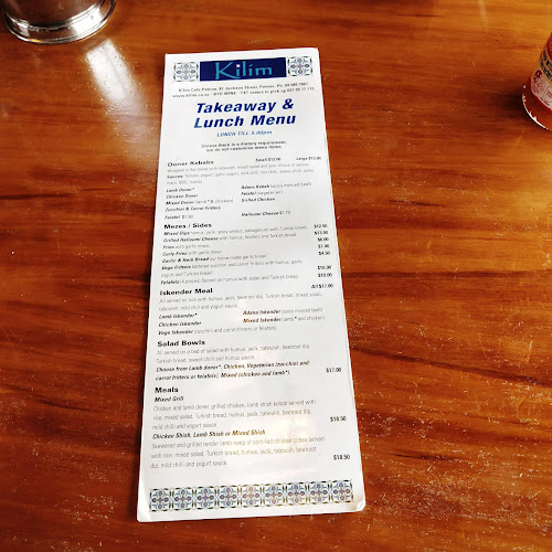 Kilim Petone - Hospitality and gastronomy