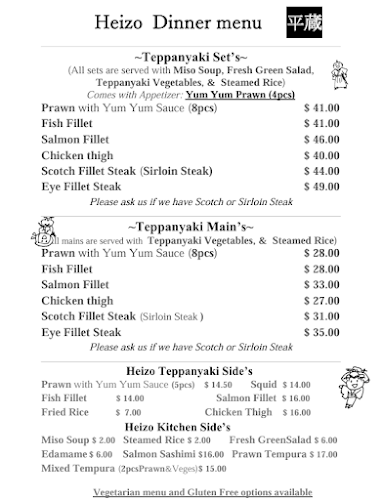 HEIZO Teppanyaki Japanese Restaurant - Hospitality and gastronomy