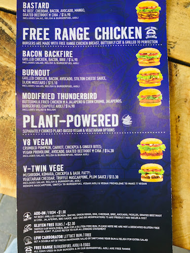 BurgerFuel Pt Chev Open Times