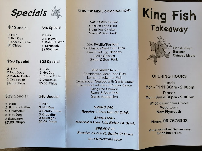 Kingfish Takeaway - Hospitality and gastronomy