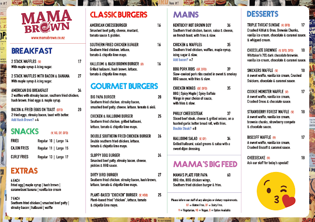 Opinii despre Mama Brown în Wellington - Hospitality and gastronomy