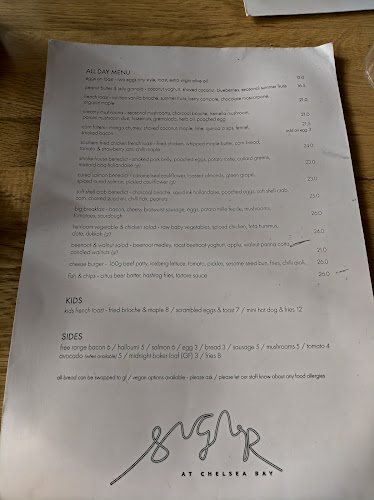 Sugar at Chelsea Bay - Hospitality and gastronomy