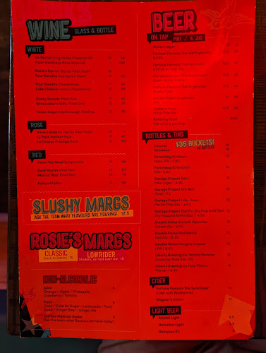 Rosie's Red-Hot Cantina Wellington - Hospitality and gastronomy