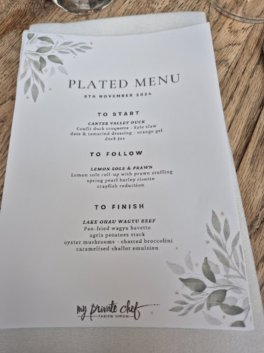 My Private Chef Phone number