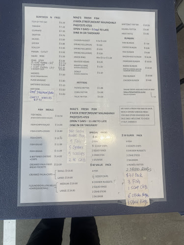 Mags Fresh Fish - Mount Maunganui