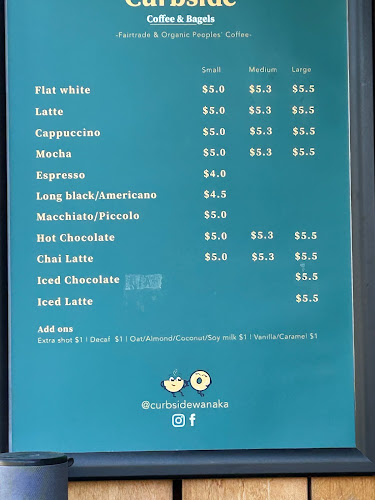 Reviews of Curbside Coffee & Bagels in Wānaka - Hospitality and gastronomy