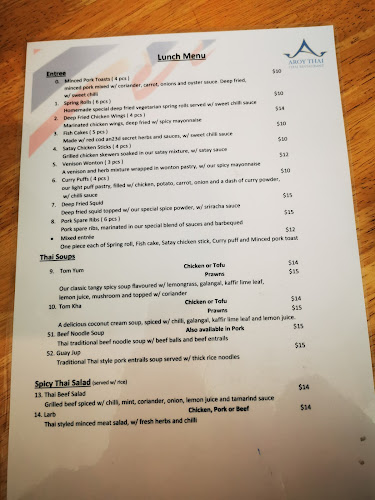 Aroy Thai Restaurant - Christchurch