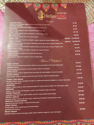 Hello India Restaurant and Takeaways