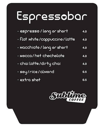 Espressobar - Hospitality and gastronomy
