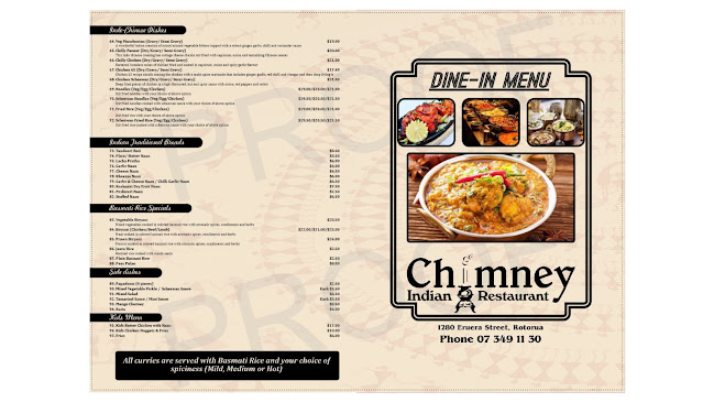 Reviews of Chimney Indian Restaurant in Rotorua - Hospitality and gastronomy