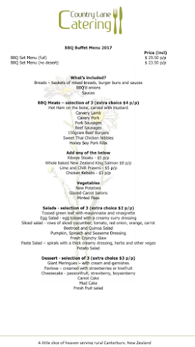 Country Lane Catering - Hospitality and gastronomy