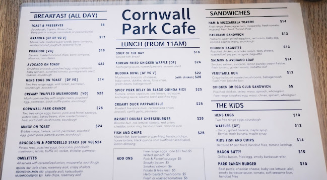 Opinii despre Cornwall Park Cafe în Auckland - Hospitality and gastronomy