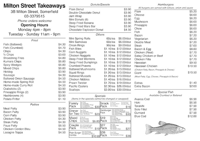 Milton Street Takeaways (Christchurch)