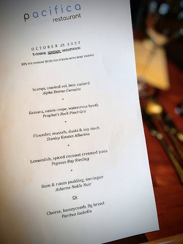 Opinii despre Pacifica Restaurant în Napier - Hospitality and gastronomy