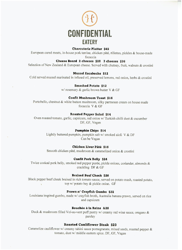 Confidential Bar & Eatery