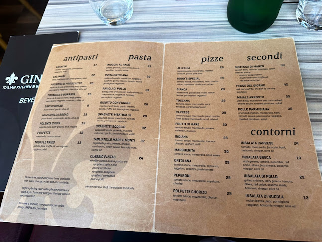 Comentarii opinii despre Gina's Italian Kitchen